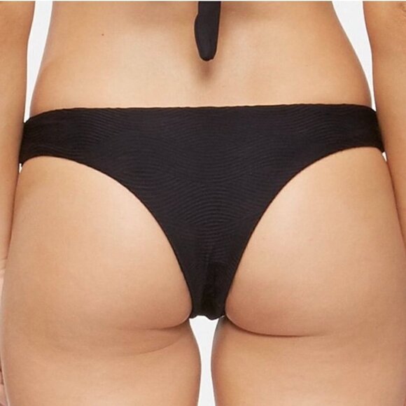 NWT Tavik Ali Mini Swim Bottom Textured Amalfi in Black - Large - Picture 11 of 11